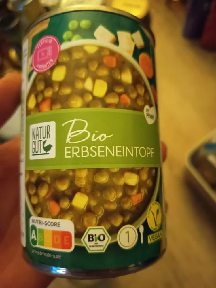Bio Erbseneintopf