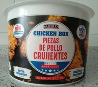 Piezas de pollo crujientes