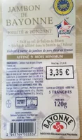 Jambon de Bayonne igp
