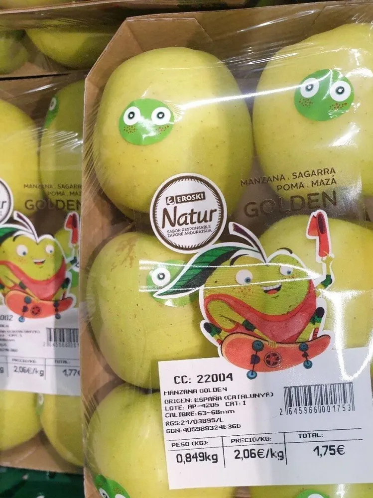 Manzanas goldem