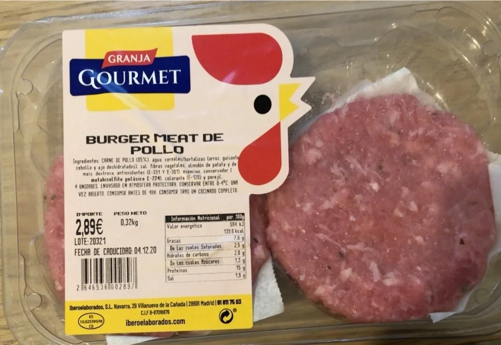 Burger Meat de Pollo