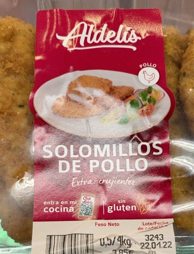Solomillos de pollo