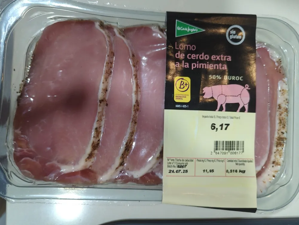 Lomo De Cerdo Extra A La Pimienta