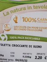 Gran Carni cotoletta croccante di suino