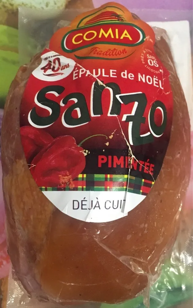 1/2 épaule de porc fumée pumentée