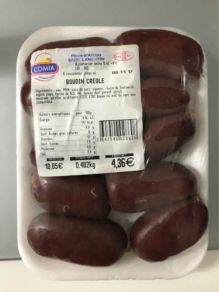 Boudin créole