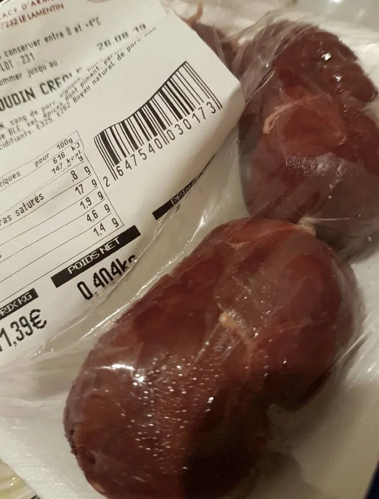 boudin créole