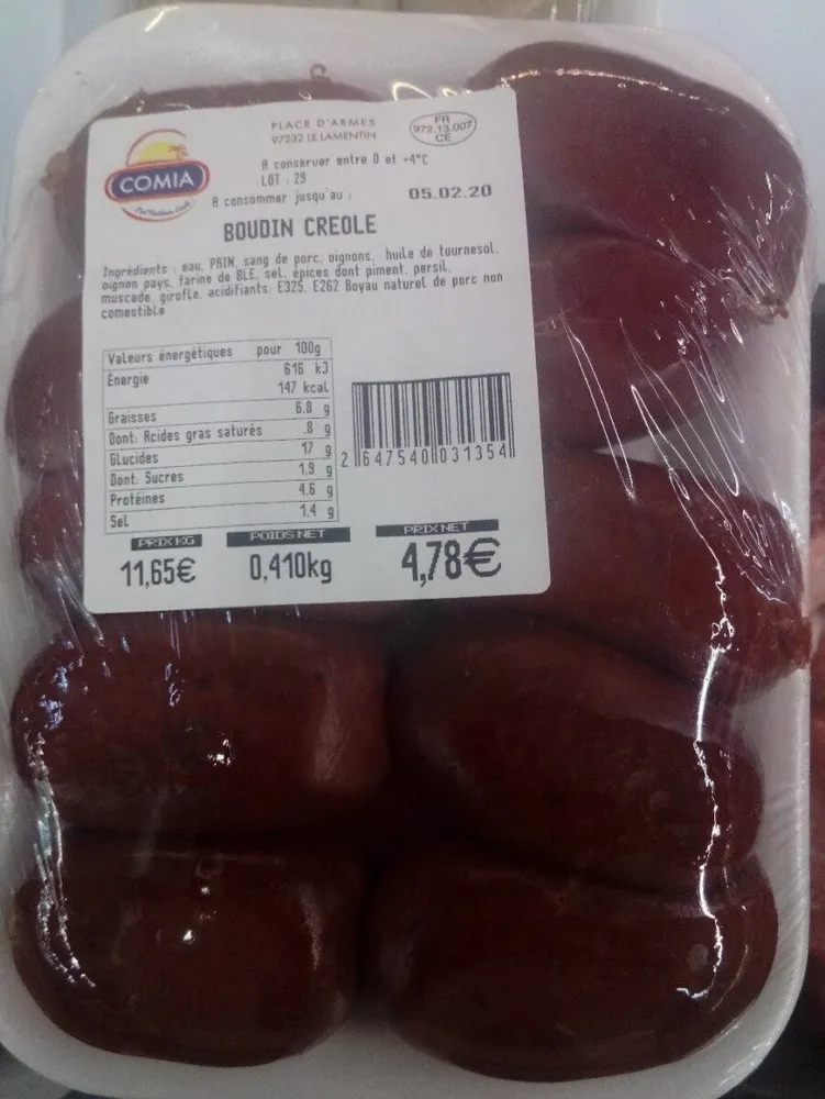 Boudin Créole