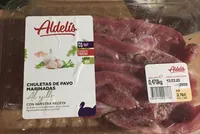 Chuletas de pavo marinadas