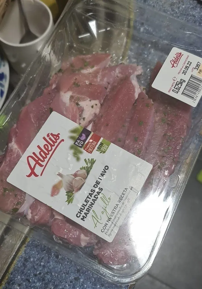 Chuletas de Pavo Marinadas