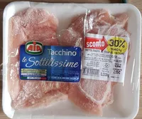 sottilissime di fesa di tacchino
