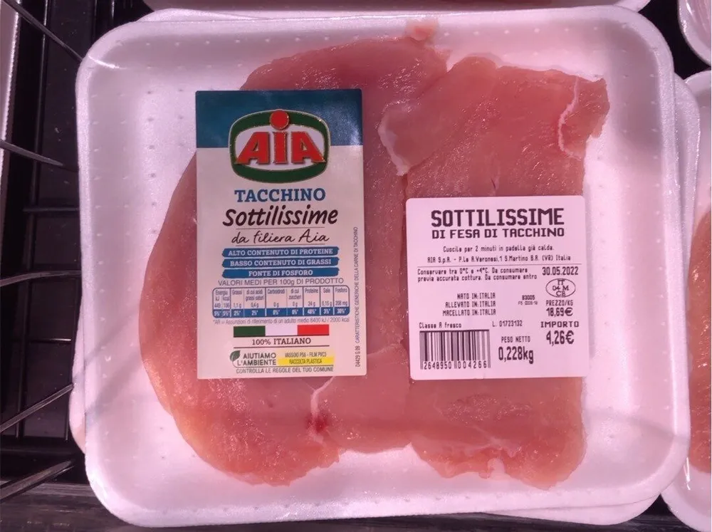 Aia tacchino sottilissime