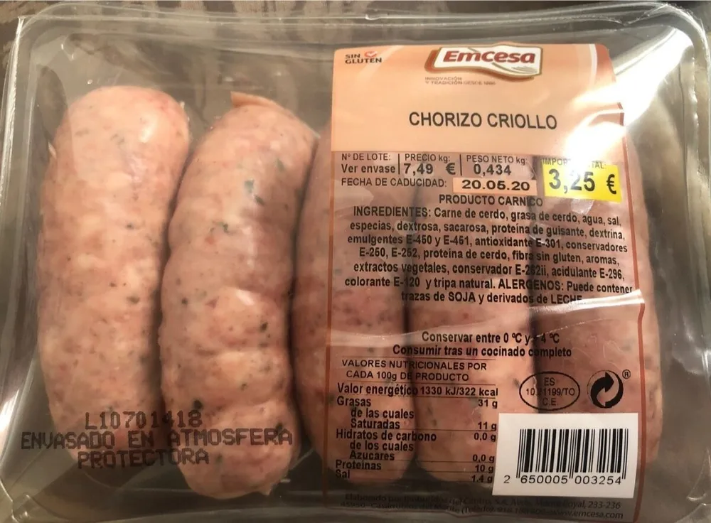 Chorizo Criollo