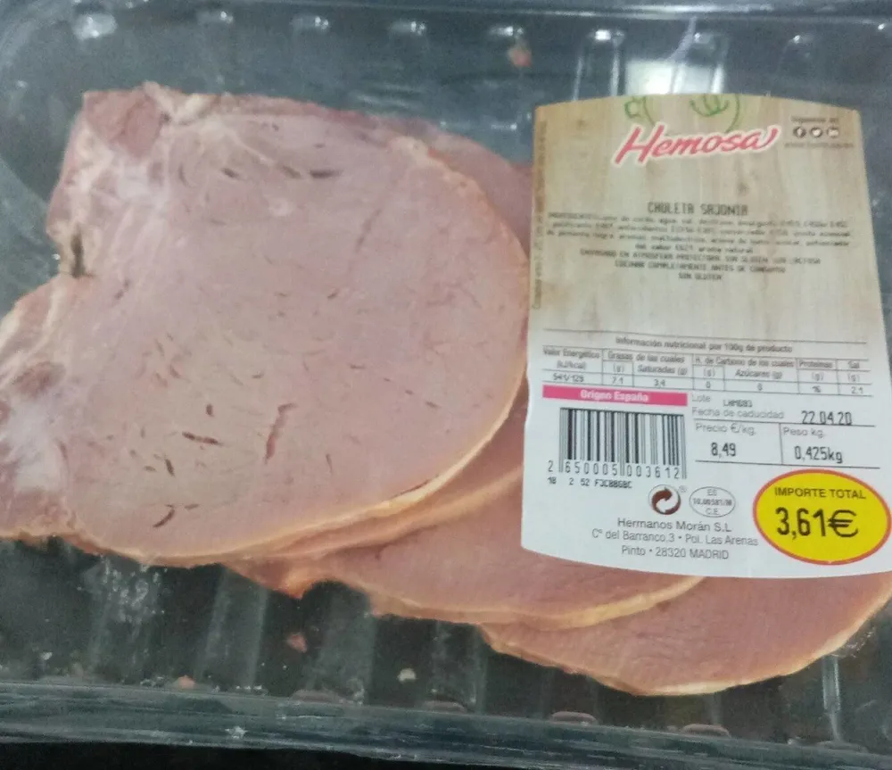 CHULETA DE SAJONIA