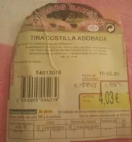 Tira de Costilla Adobada