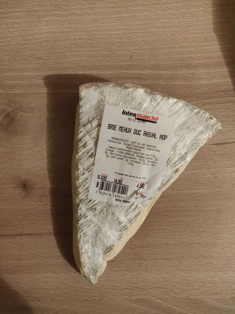 Brie Meaux Duc Raival AOP