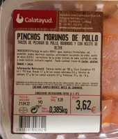 Pincho moruno de pollo