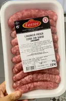 Longaniza fresca cerdo con queso