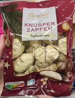 Knusper Zapfen Joghurtcreme