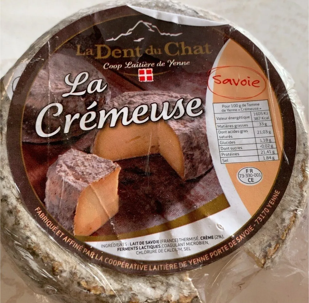 Tomme la cremeuse