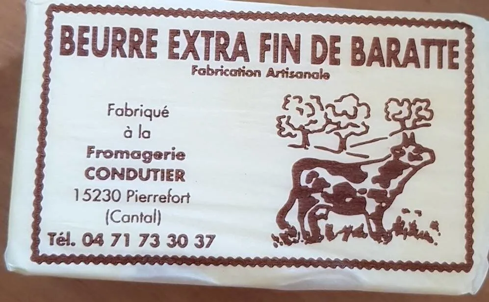 beurre de baratte