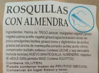 Rosquillas con almendras