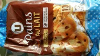 Pains au lait aux pépites de chocolat