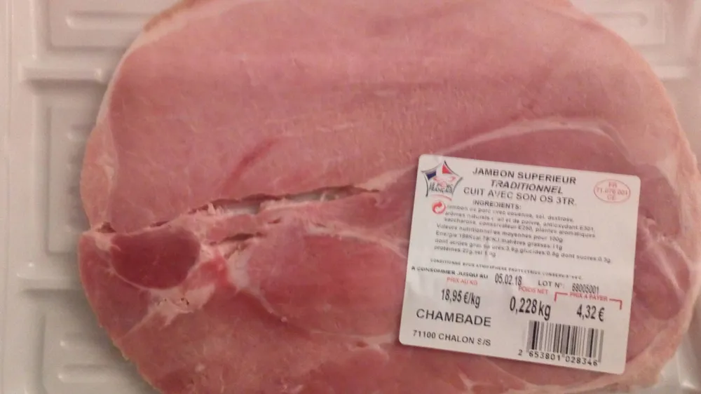Jambon supérieur traditionnel