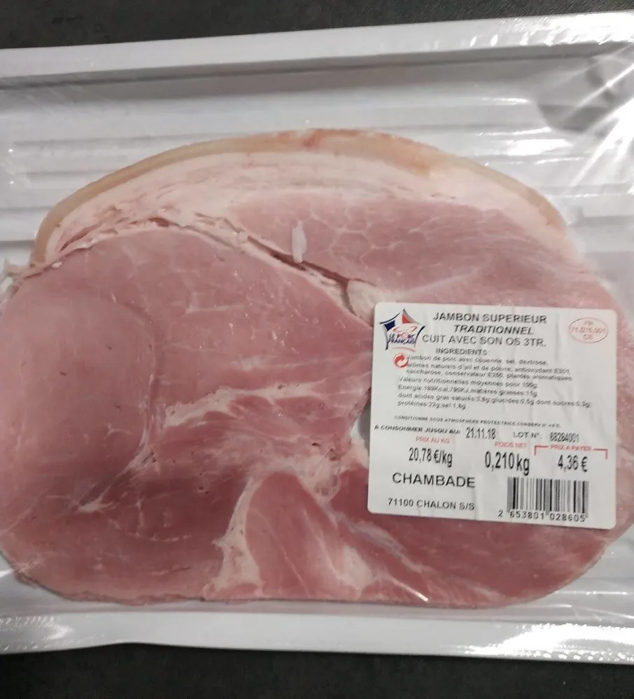 Jambon supérieur traditionnel