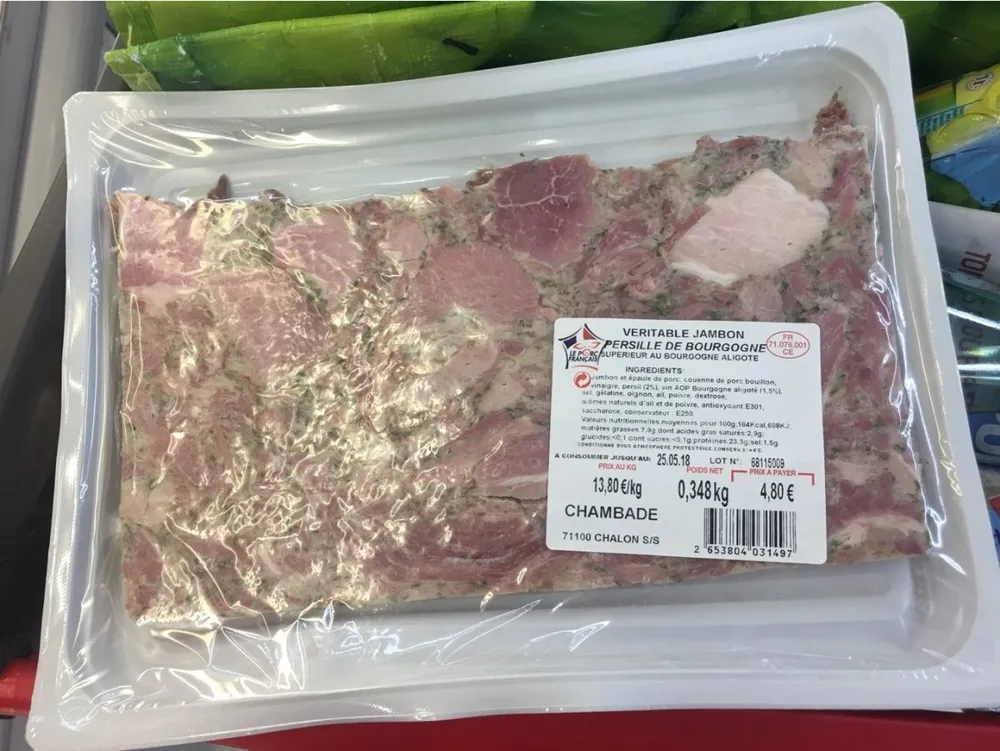 Jambon persillé de bourgogne
