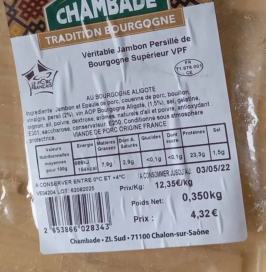 Jambon persillé