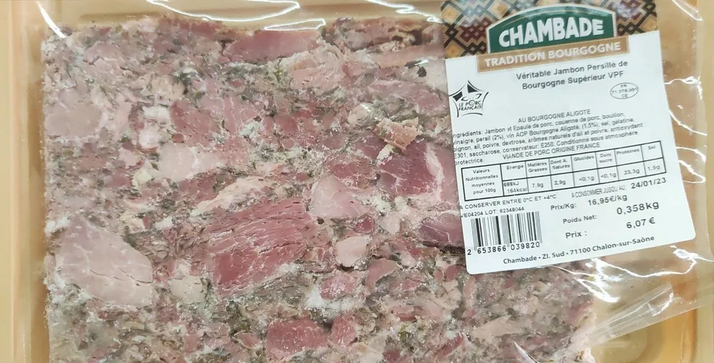 Jambon persillé de Bourgogne