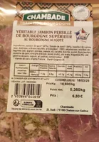 Véritable jambon persillé de bourgogne superieur