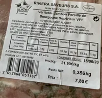 Jambon persillé de bourgogne superieur VPF