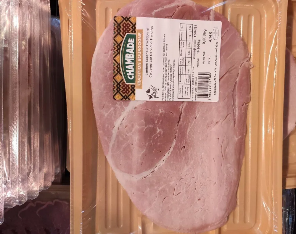 Jambon supérieur traditionnelle