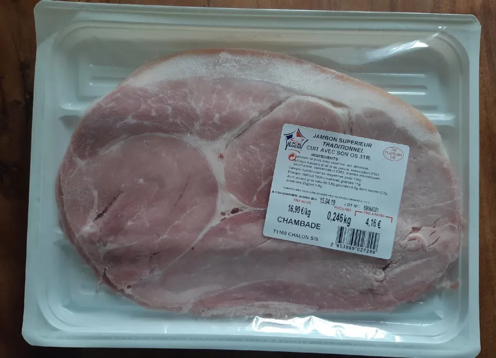Jambon supérieur traditionnel