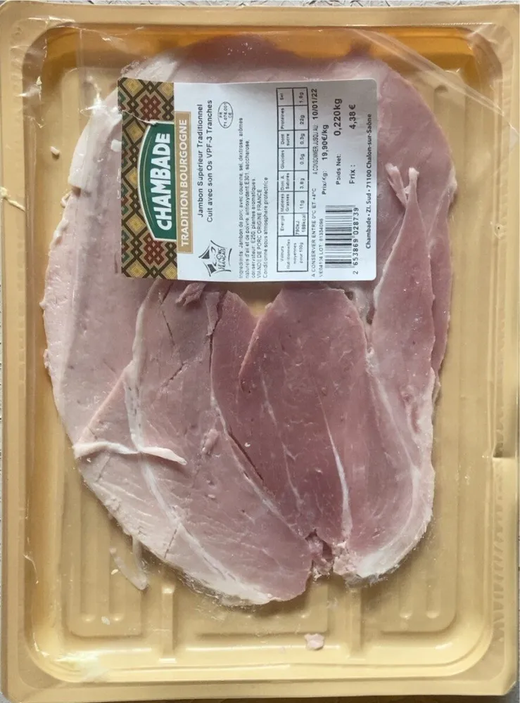 Jambon Superieur Traditionnel