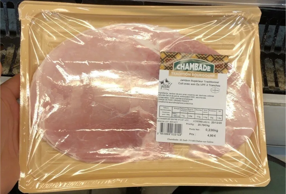 Jambon supérieur traditionnel