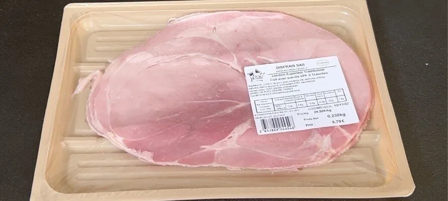 Jambon Supérieur Traditionnel Cuit avec son Os