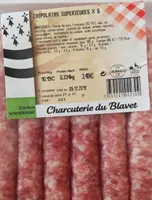 Chipolatas supérieures x6