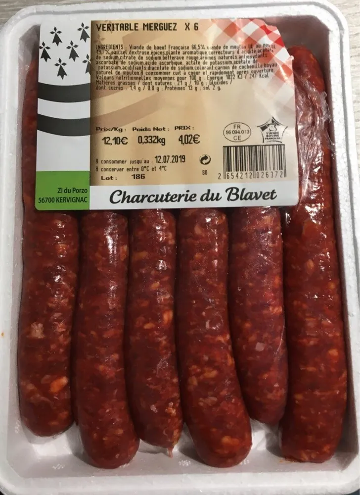 VERITABLE MERGUEZ