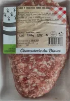 Chair à saucisse sans colorant