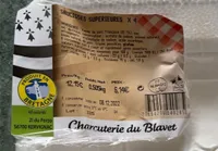 Saucisses supérieures
