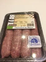 Saucisses a l ancienne coupees aux couteaux