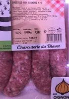 Saucisse aux oignons X4