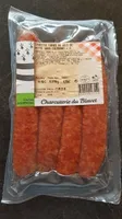 Saucisse fumee au bois de hêtre sans colorant