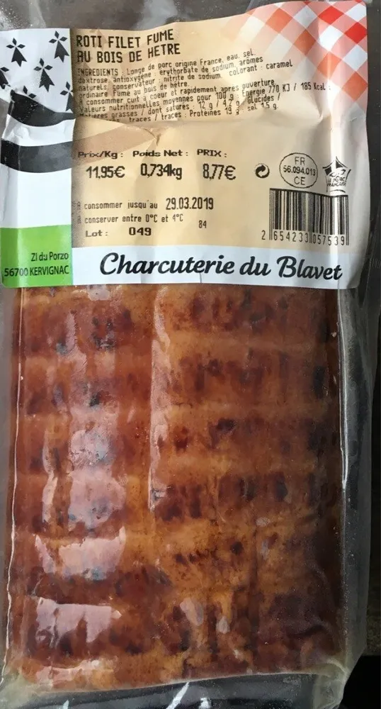 Filet de roti fumé