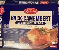 Back-Camembert mit Wildpreiselbeer-Dip