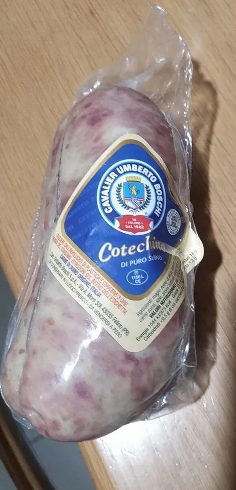 Cotechino da cuocere cavalier boschi