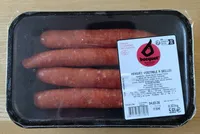 Merguez véritable a griller